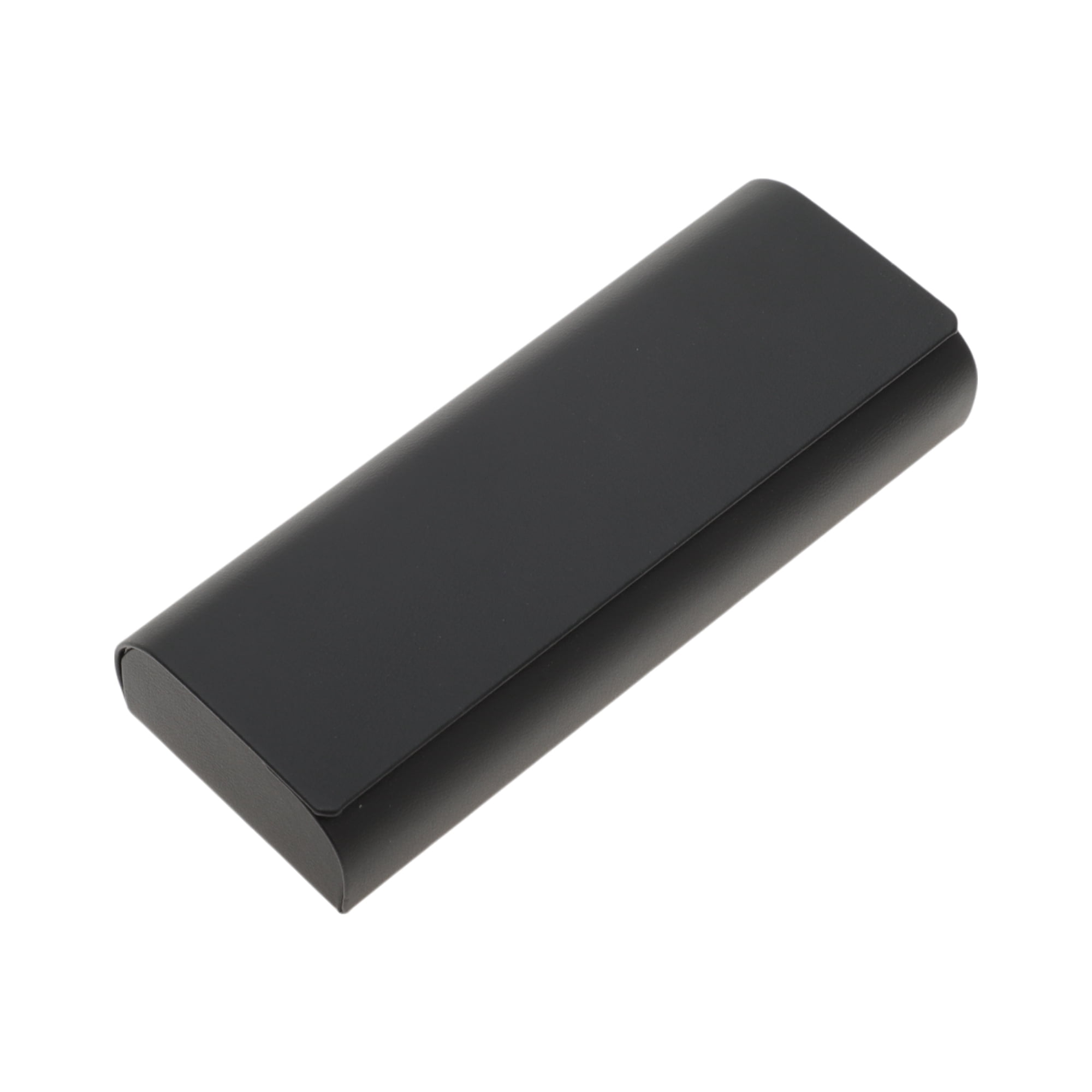 Unique Bargains Simple Solid Eyeglasses Case Portable Eyeglasses Storage Black