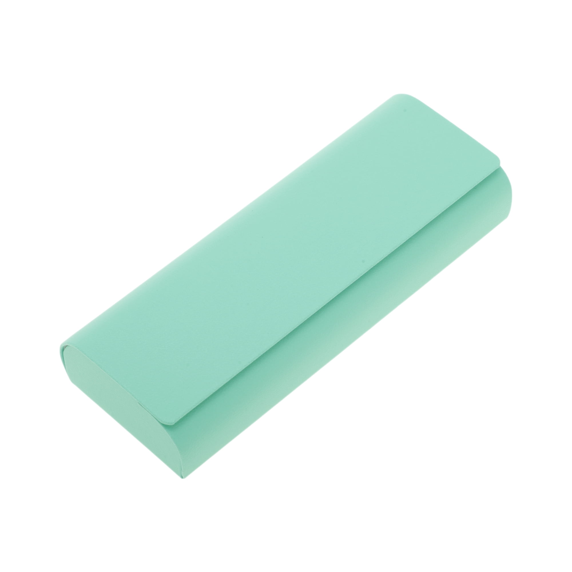 Unique Bargains Simple Solid Eyeglasses Case Portable Eyeglasses Storage Green