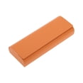 thumbnail image 1 of Unique Bargains Simple Solid Eyeglasses Case Portable Eyeglasses Storage Orange, 1 of 5