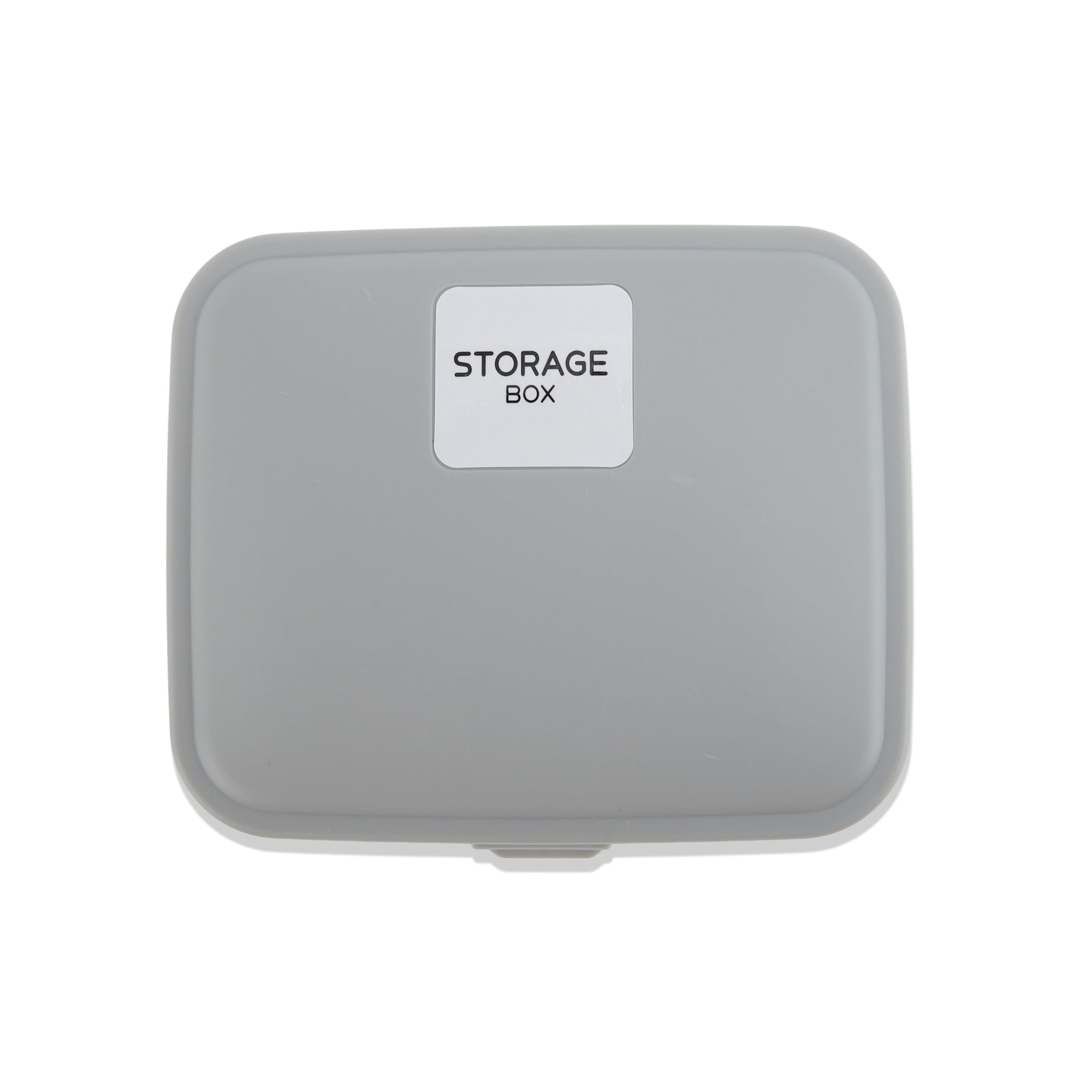 Unique Bargains Simple and Portable Jewelry Box Organizer for Travel Gray