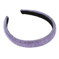 thumbnail image 1 of Unique Bargains Simplicity Rhinestone Wide-brimmed Headband Classic Style Headband for Women 5.59"x0.87" Light Purple, 1 of 7