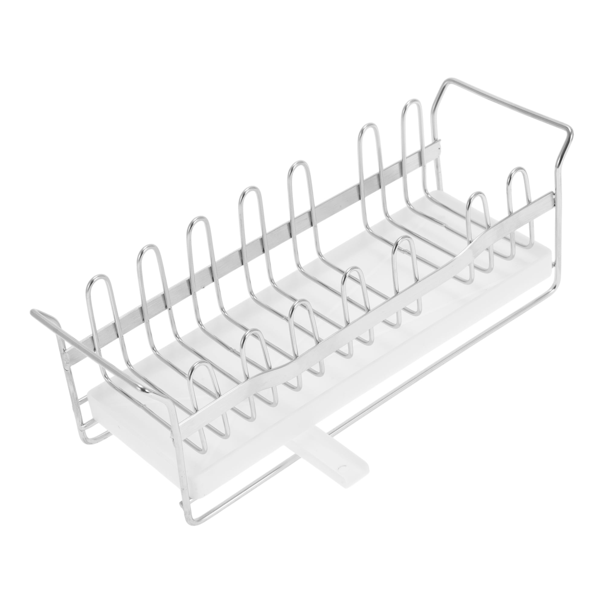 Unique Bargains Sink Organiser with Self-Draining Tray for Sponge and Towel Holder