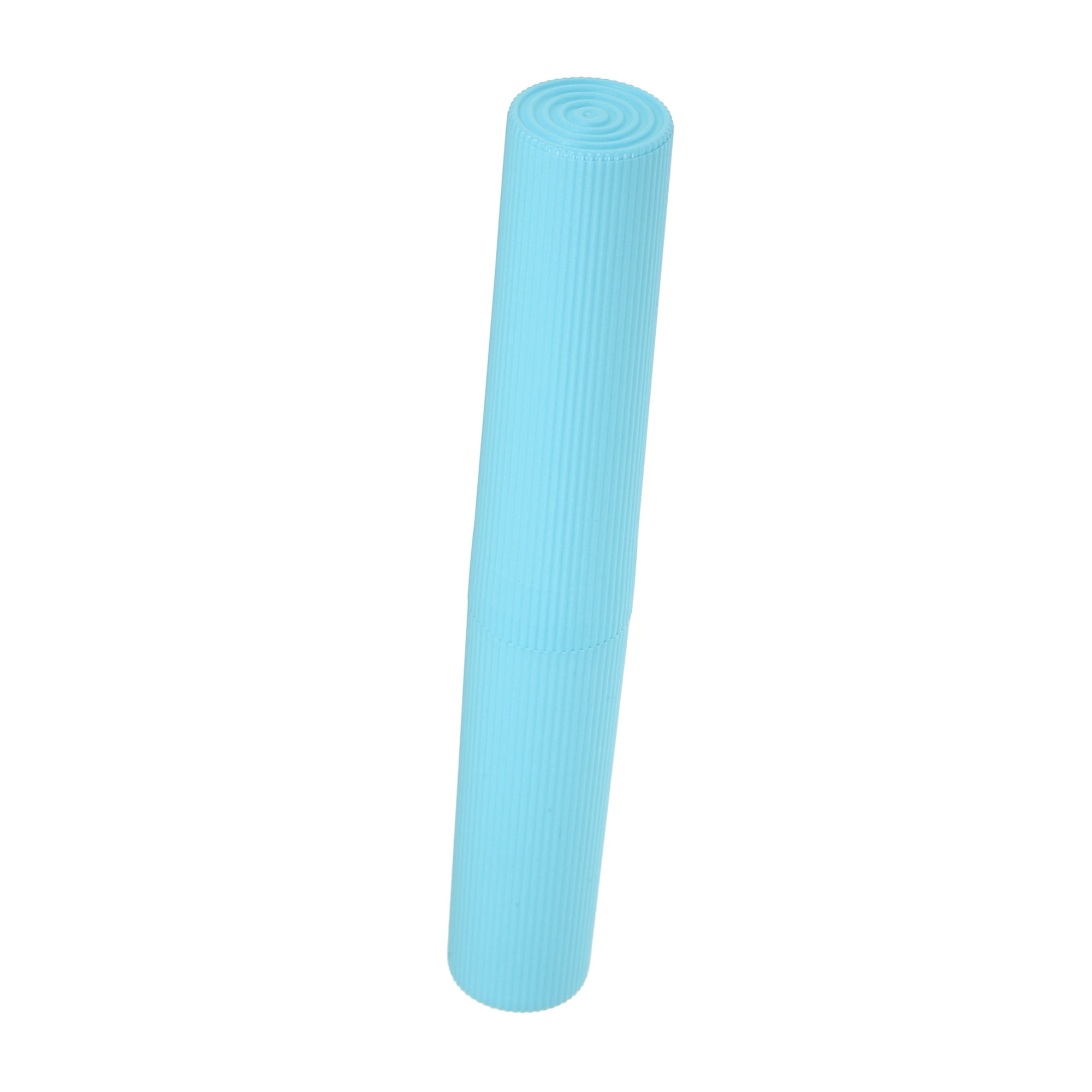 Unique Bargains Sky Blue Toothbrush Holder, Vertical Stripes