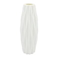 thumbnail image 1 of Unique Bargains Slim Acrylic Narrow Bud Vase for Roses White 2.8"L x 2.8"W x 7.9"H, 1 of 7