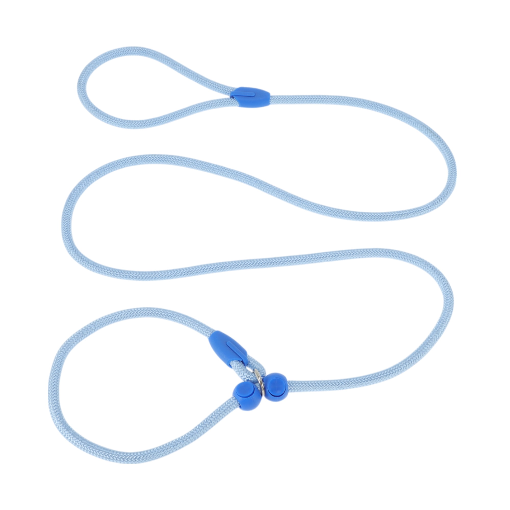 Unique Bargains Slip Leash for Dogs No Pull Heavy Duty Training Leash Medium Blue 5ft