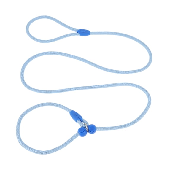 Unique Bargains Slip Leash for Dogs No Pull Heavy Duty Training Leash Medium Blue 5ft