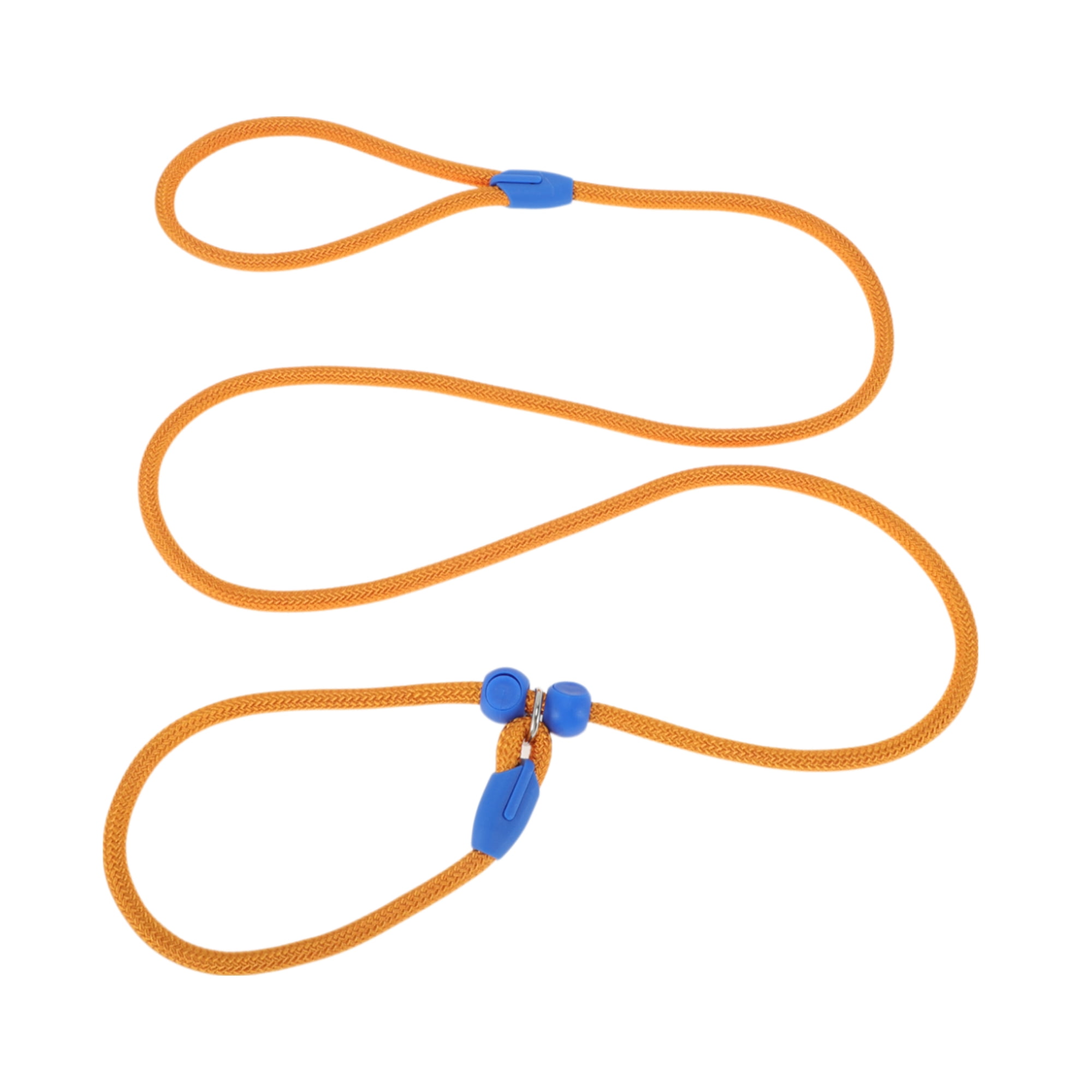 Unique Bargains Slip Leash for Dogs No Pull Heavy Duty Training Leash Medium Orange 5ft
