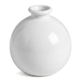 thumbnail image 1 of Unique Bargains Small Ceramic Bud Tiny Matte Decorative Vase White 2.6"L x 2.6"W x 2.8"H, 1 of 6