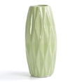 thumbnail image 1 of Unique Bargains Small Ceramic Modern Vase Matte Decorative Flower Vase for Desktop Green, 1 of 5