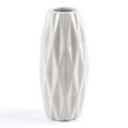 thumbnail image 1 of Unique Bargains Small Ceramic Modern Vase Matte Decorative Flower Vase for Desktop White, 1 of 6