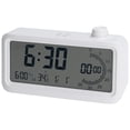 thumbnail image 1 of Unique Bargains Small Digital Alarm Clock Bedroom for Deep Sleepers White, 1 of 6