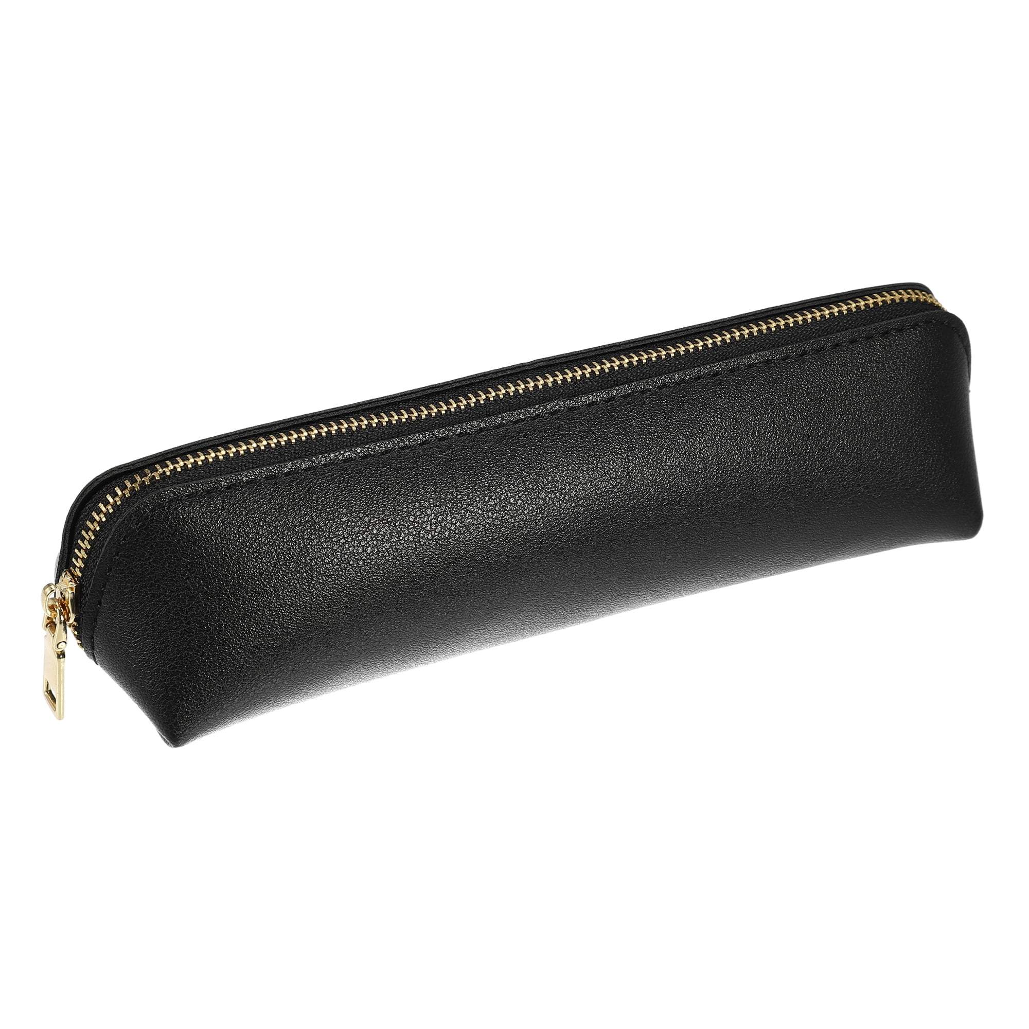 Unique Bargains Small Makeup Brush Bag Travel Brush Holder Zipper Small