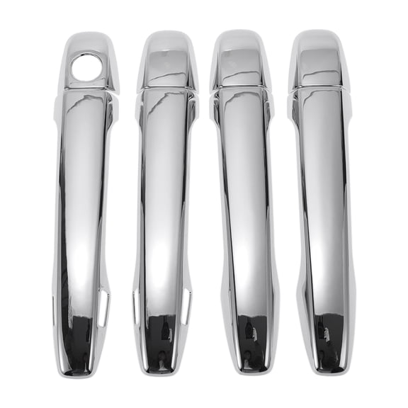 Unique Bargains Smart Car Door Handle Cover Trim,Side Door Handle Cover,for Subaru Outback MK5 2012~2019,ABS Silver Tone 1 Set