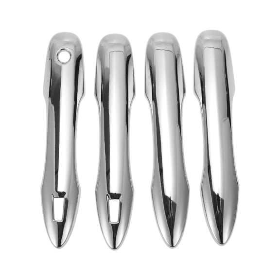 Unique Bargains Smart Car Door Handle Cover Trim,Side Door Handle Cover for Toyota Camry 2018-2022 ABS Silver Tone,1 Set