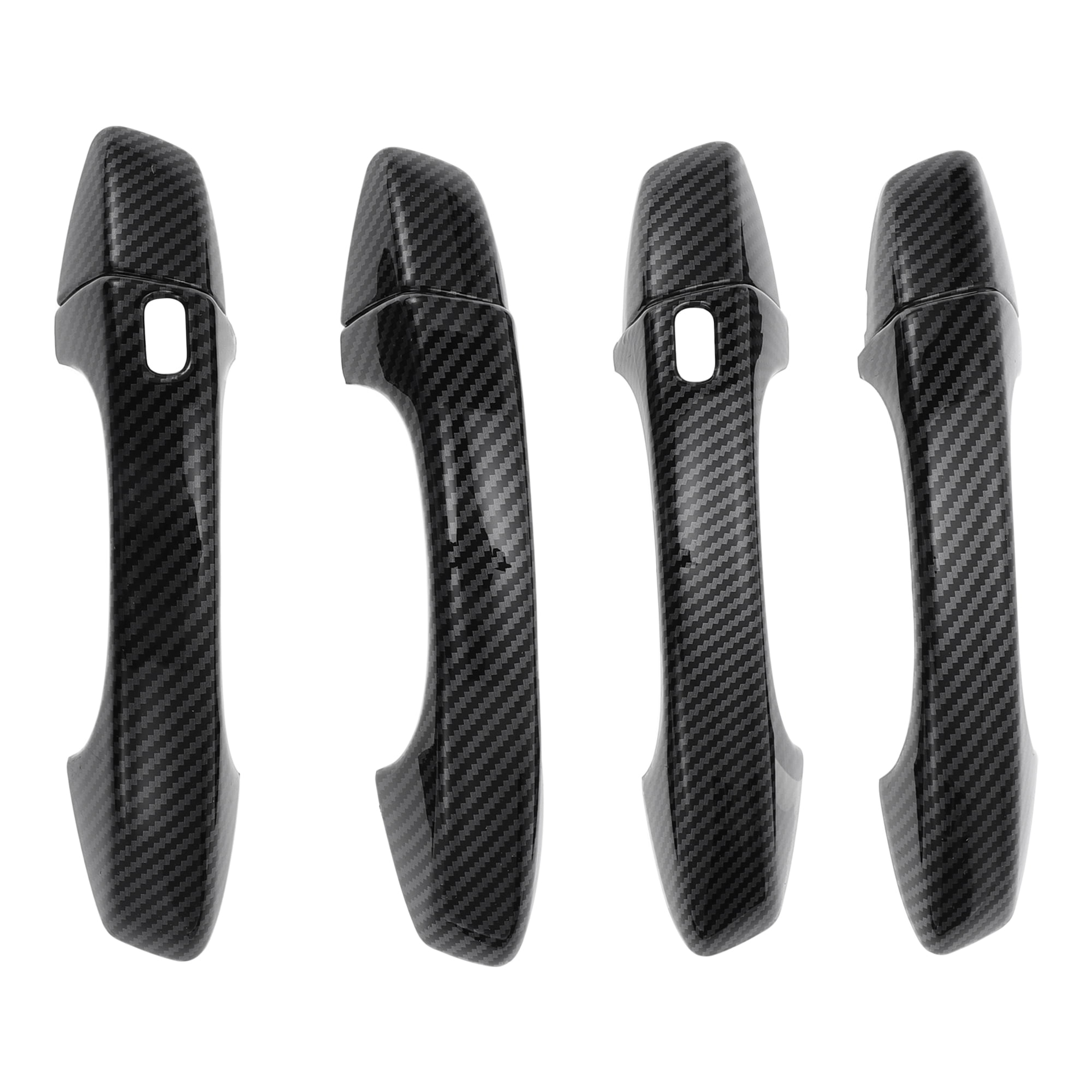 Unique Bargains Smart Car Door Handle Cover Trim for VW Golf 2013-2020 ABS Black