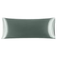 thumbnail image 1 of Unique Bargains Smooth Satin Body Pillow Cover Case, 20" x 54" Gray, 1 of 8