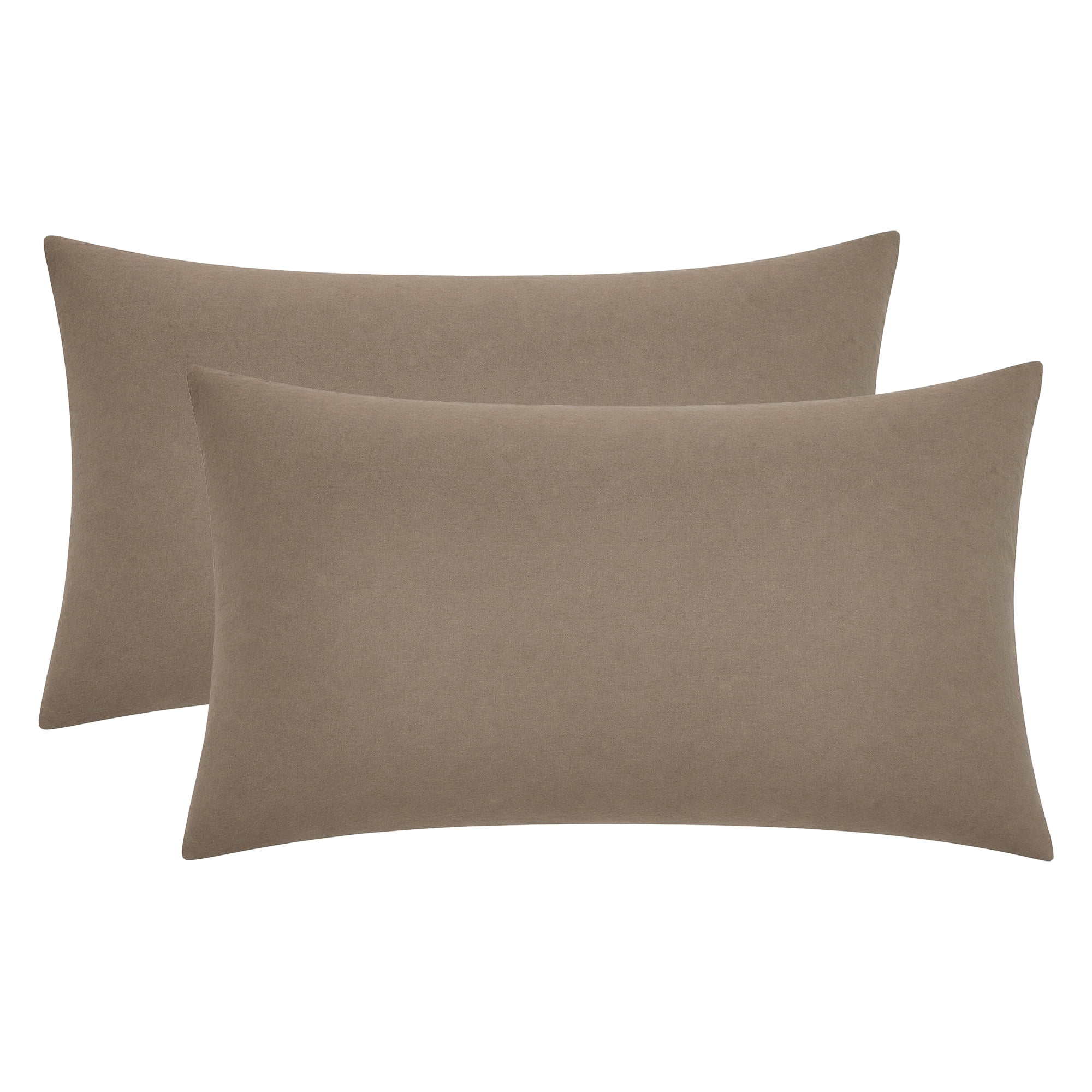 Unique Bargains Smooth and Cool Envelope-style Closure Durable Bedding Pillowcases Brown
