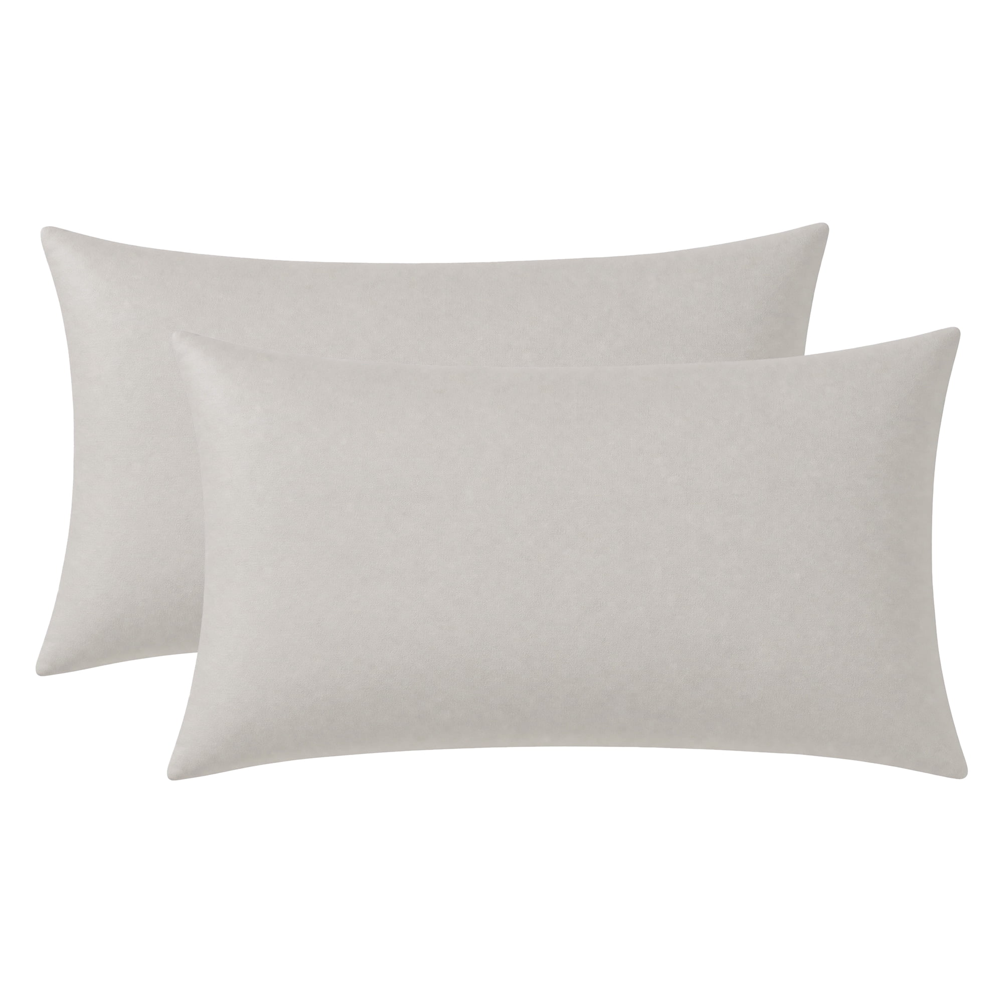 Unique Bargains Smooth and Cool Envelope-style Closure Durable Bedding Pillowcases Gray