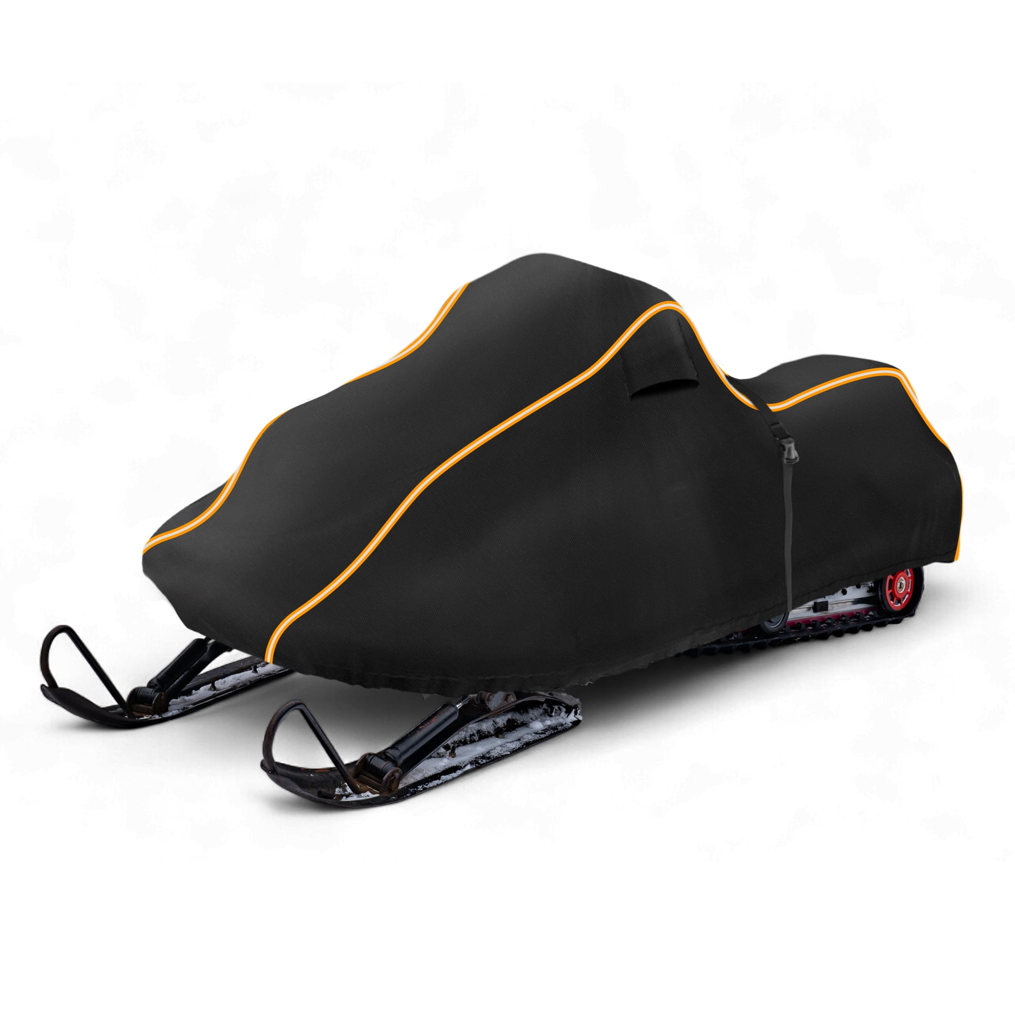 Unique Bargains Snowmobile Cover Waterproof Sled Ski Cover 420D Oxford Fabric 130"