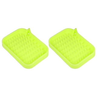 Unique Bargains Plastic Soap Dish Keep Soap Dry Soap Cleaning