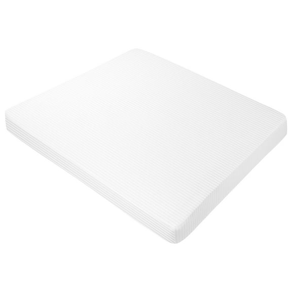 Unique Bargains Soft 100GSM Striped 16 Inch Deep Pocket Fitted Sheets Full White