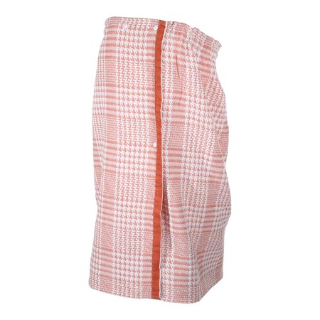 Unique Bargains Soft Absorbent Bath Towel Elastic Band Pink 55.12"x30.31" for Bathroom with Adjustable Button