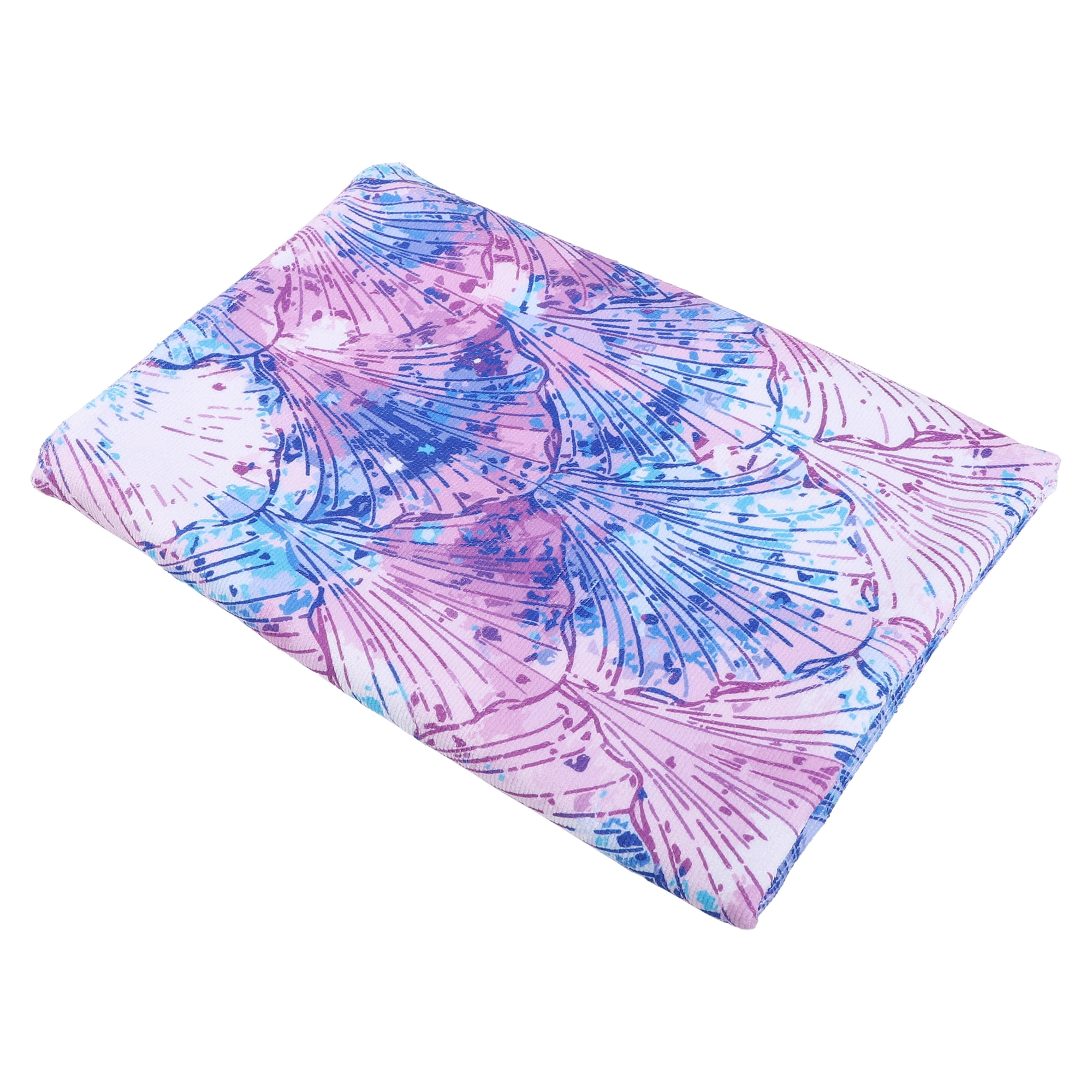 Unique Bargains Soft Absorbent Beach Towel Purple 59"x30" for Beach 1 Pc