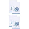 thumbnail image 1 of Unique Bargains Soft Absorbent Quick Dry Microfiber Kitchen Towel 4 Pack White 26" x 18", 1 of 8