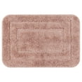 thumbnail image 1 of Unique Bargains Soft Absorbent Rug Non-Slip Plush Bath Mat for Bathroom Floor Pink 16"x24", 1 of 6