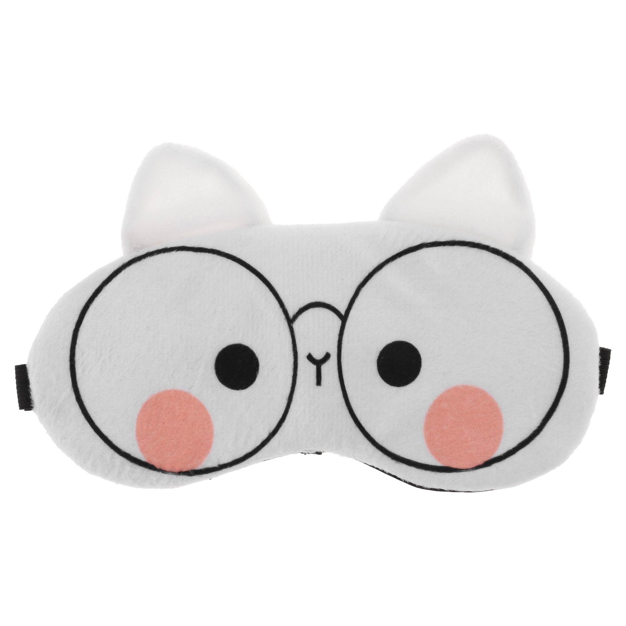 Unique Bargains Soft Cat Eyes Sleep Mask for Comfortable Sleep and Relaxation
