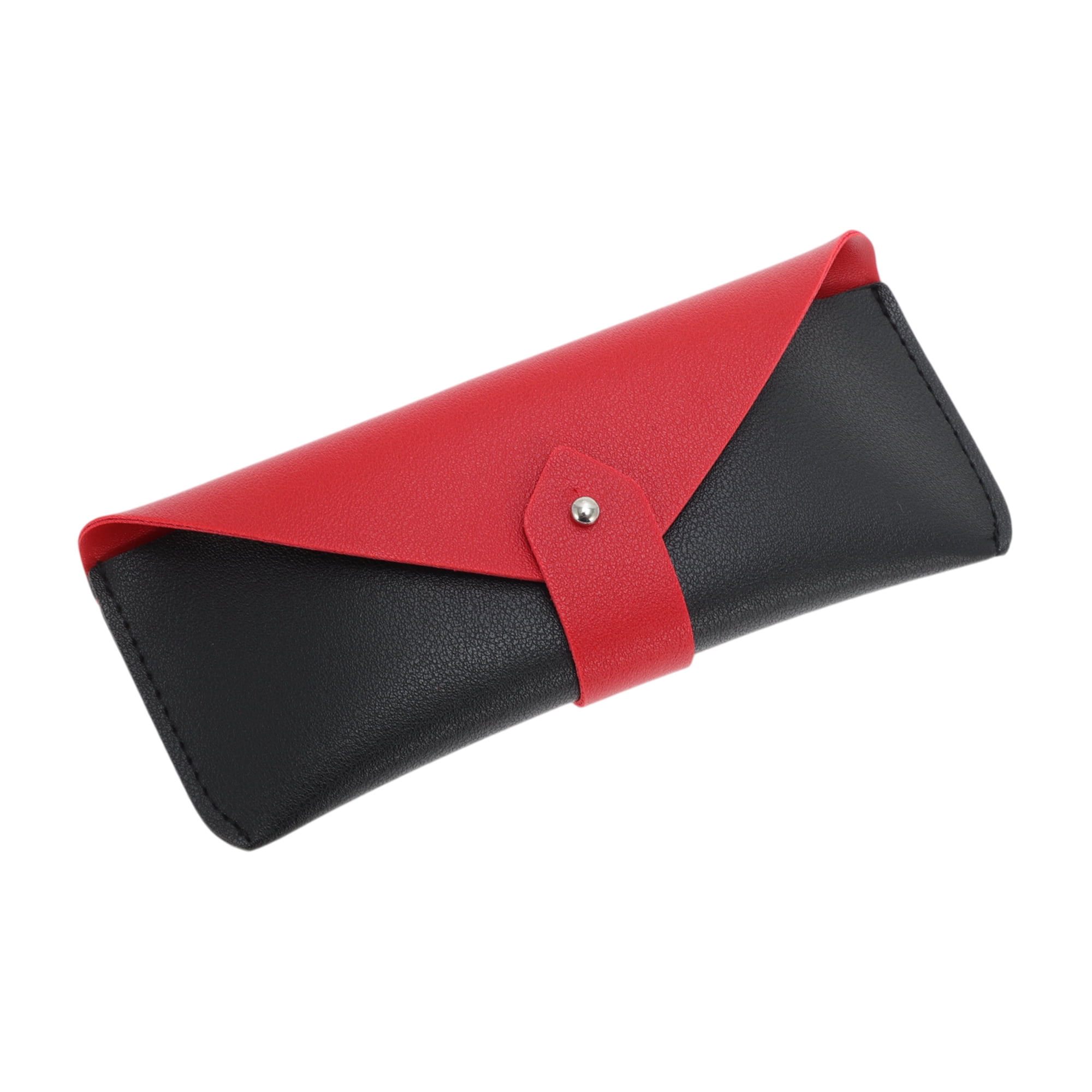 Unique Bargains Soft Eyeglasses Case Portable Eyeglasses Storage 1 Pc Black