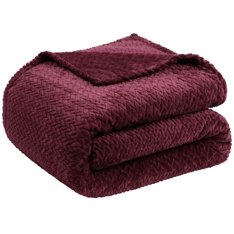 Unique Bargains Soft Flannel Fleece Sofa Throw Blanket, 59