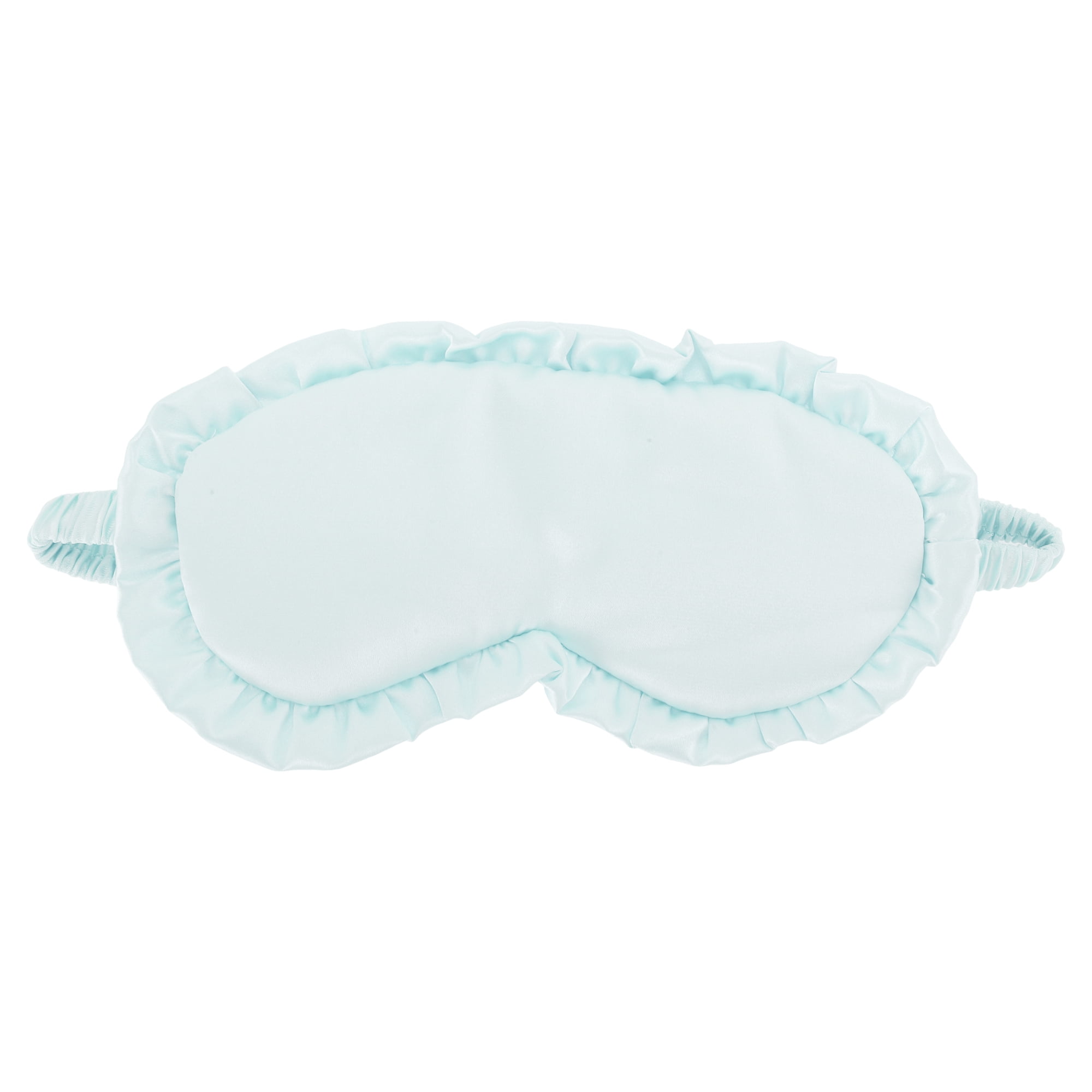 Unique Bargains Soft Flowers Style Sleep Mask Eye Shade Cover for Rest Blue