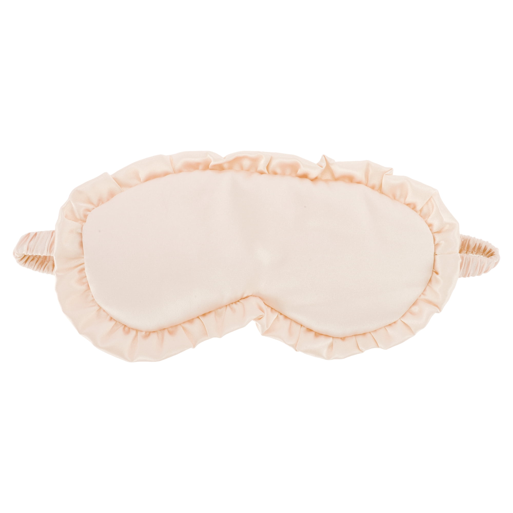 Unique Bargains Soft Flowers Style Sleep Mask Eye Shade Cover for Rest Light Pink