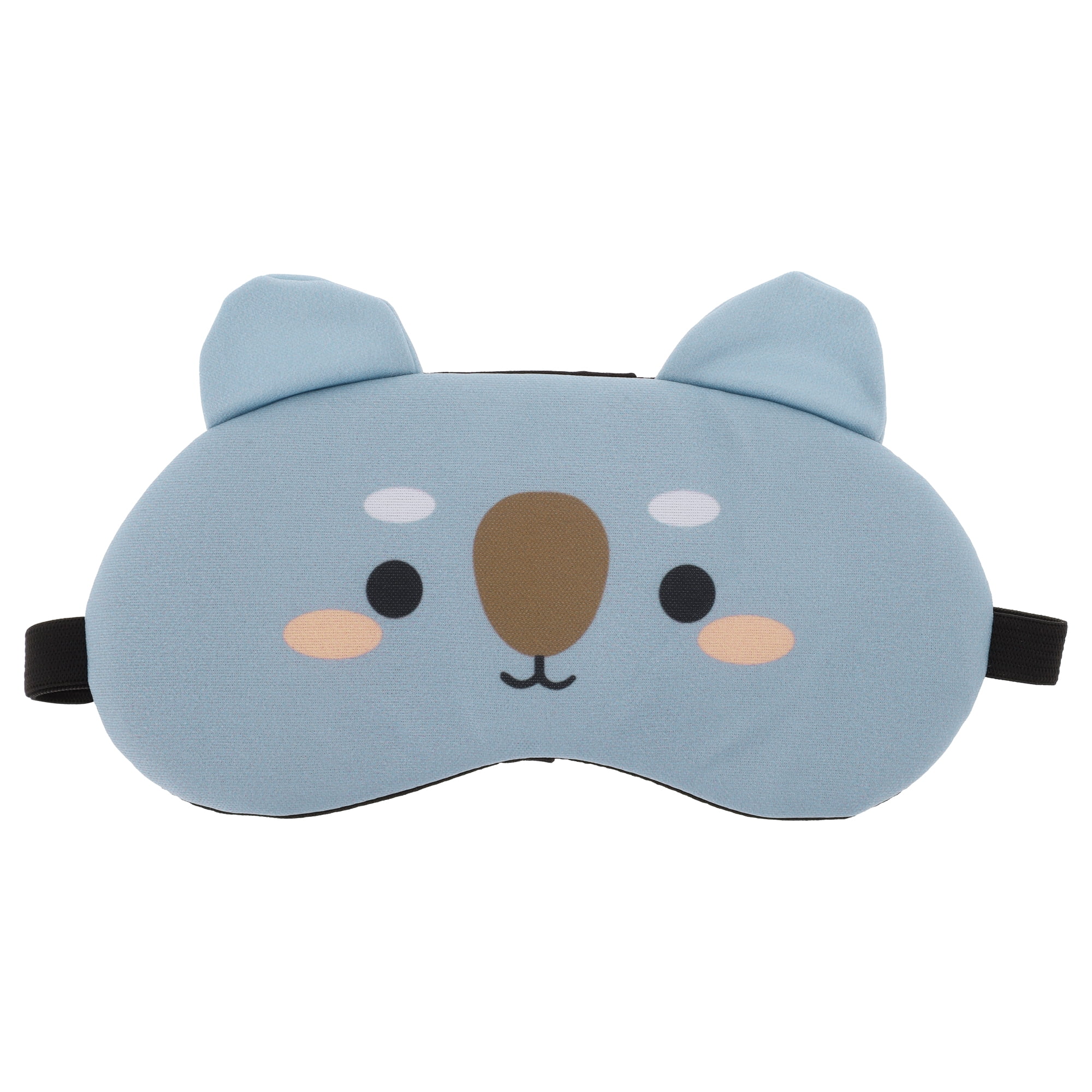 Unique Bargains Soft Koala Eyes Sleep Mask Gray Comfortable Eye Mask for Sleep