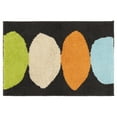 thumbnail image 1 of Unique Bargains Soft Plush Non-Slip Printing Mat Quick Dry for Bathroom Floor Black 18"x26", 1 of 7