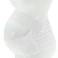 thumbnail image 1 of Unique Bargains Soft Pregnancy Belly Band Adjustable 1 Set White, 1 of 6
