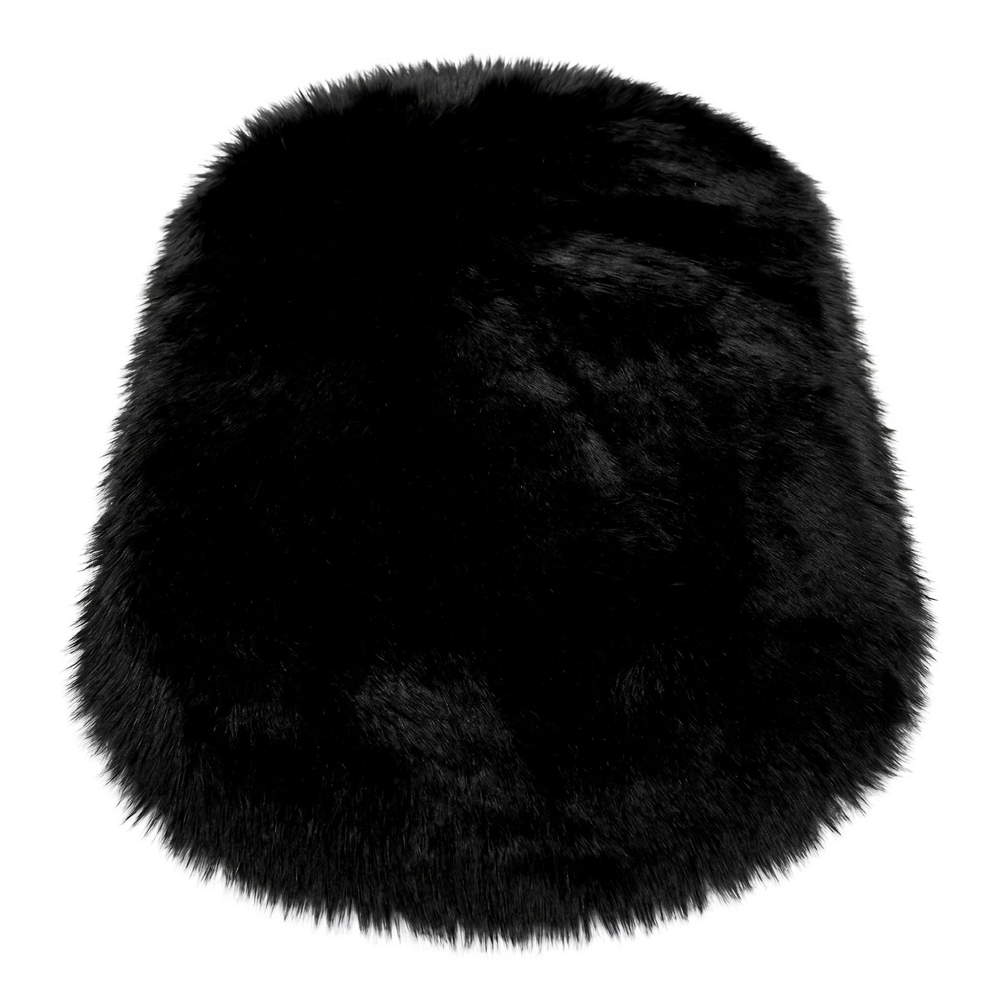 Unique Bargains Shaggy Area Rug Ultra Fluffy Non-Slip Fuzzy Carpet 32" x 20" Black
