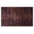 thumbnail image 1 of Unique Bargains Soft Stripe Bathroom Rug Rubber Backing Quick Dry Bath Rug Brown 20" x 32", 1 of 7