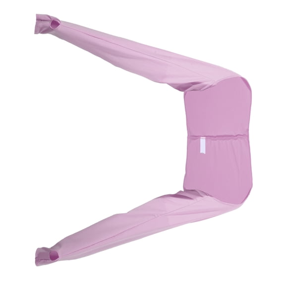 Unique Bargains Soft Sun Protection Arm Shawl Cooling Sleeve Polyester Arm Sleeve with Finger Hole for Women Golf Purple