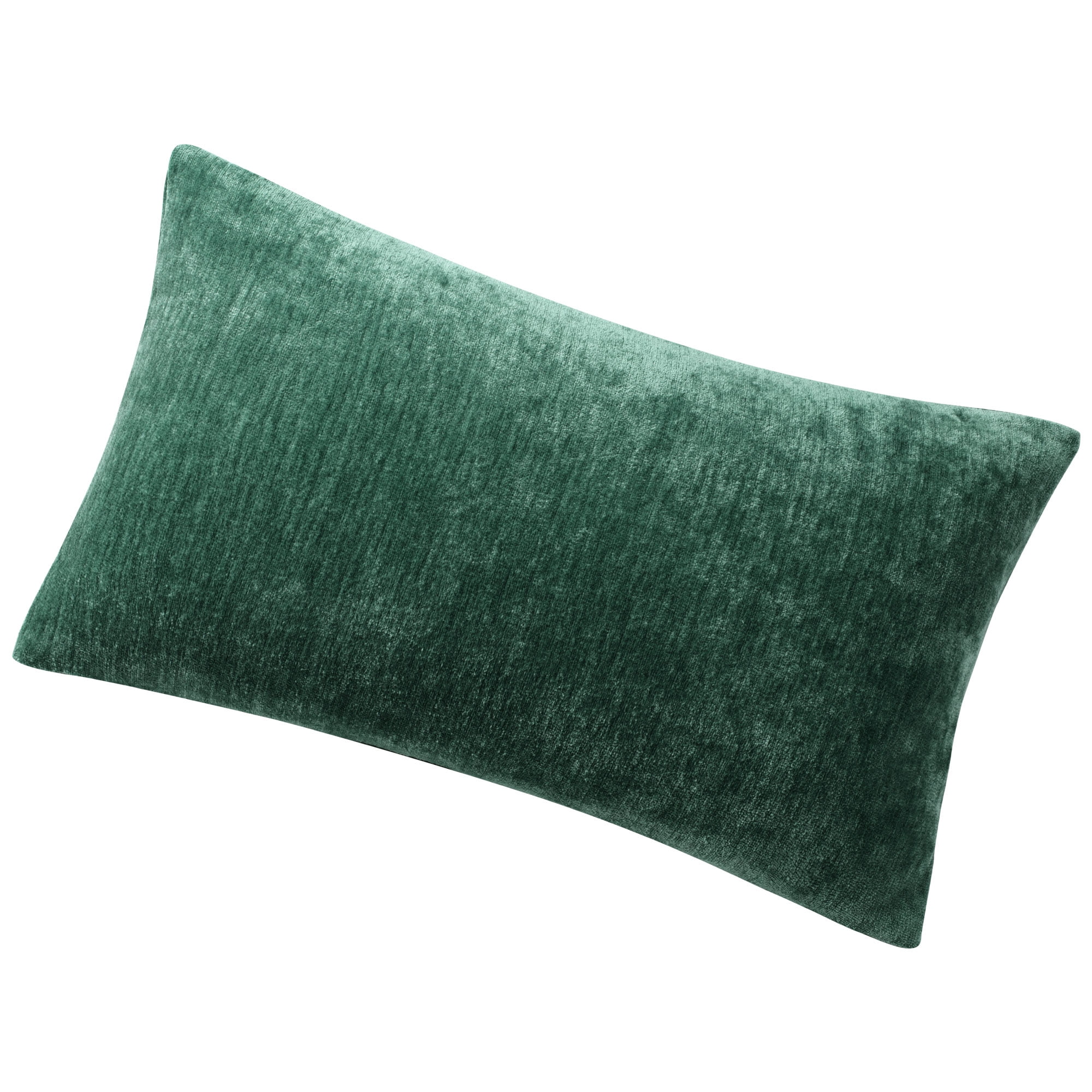 Unique Bargains Soft Water Repellent Throw Pillow Covers Emerald Green 12"x20"