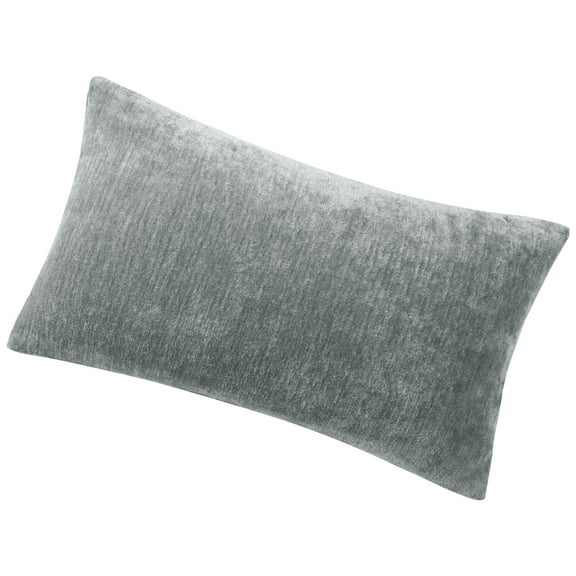 Unique Bargains Soft Water Repellent Throw Pillow Covers Light Gray 12"x20"