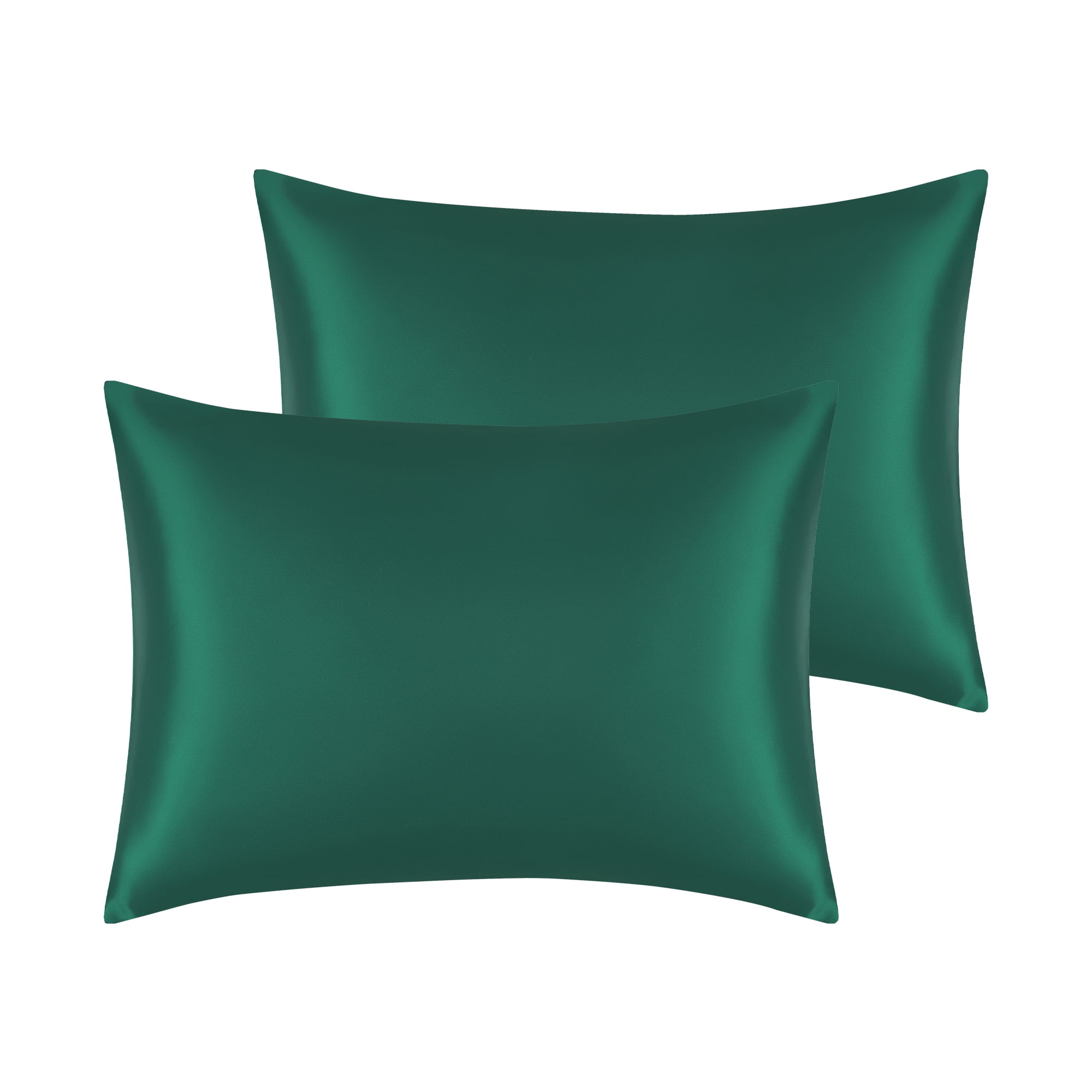 Jadite Green Satin Standard/Queen Pillowcase Set