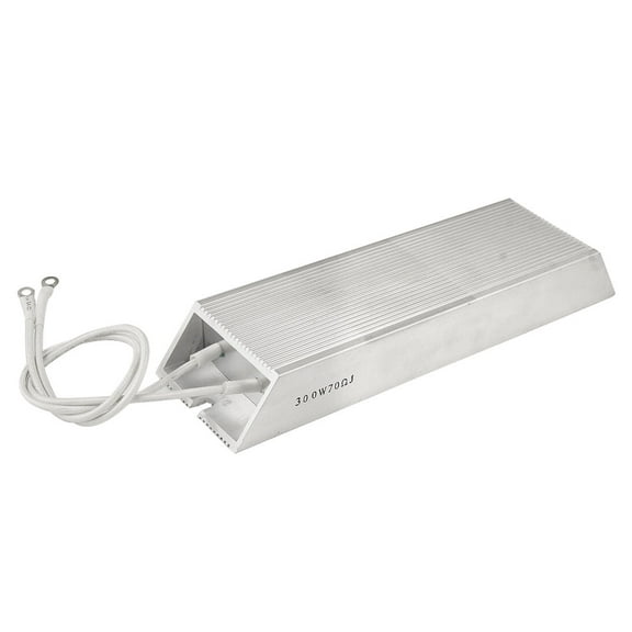 Unique Bargains Solder Lug Terminals Wired Braking Resistor 300W 70ohm