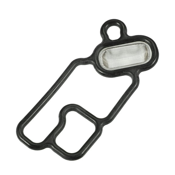 Unique Bargains Solenoid Gasket Spool Valve Filter Screen Replacement Fit for Honda 15815-5G0-A01 Black