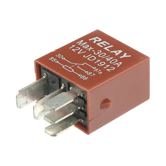 Unique Bargains Solenoid Relay No.9098704004 12VDC 40A Starter Relay Glow Plug Relay Assembly for Toyota Echo 2000-2005
