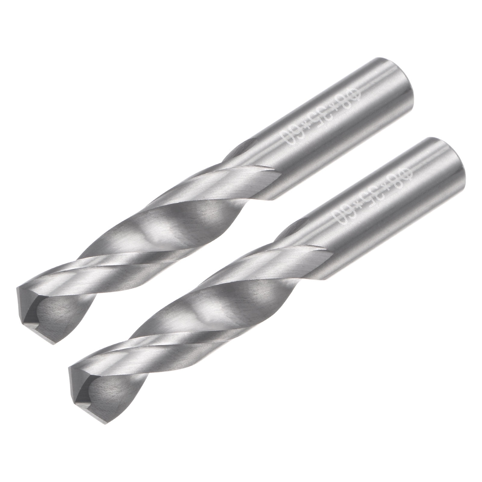 Unique Bargains Solid Carbide Twist Drill Bits Tungsten Carbide Jobber Drill Bits Straight Shank 8mm