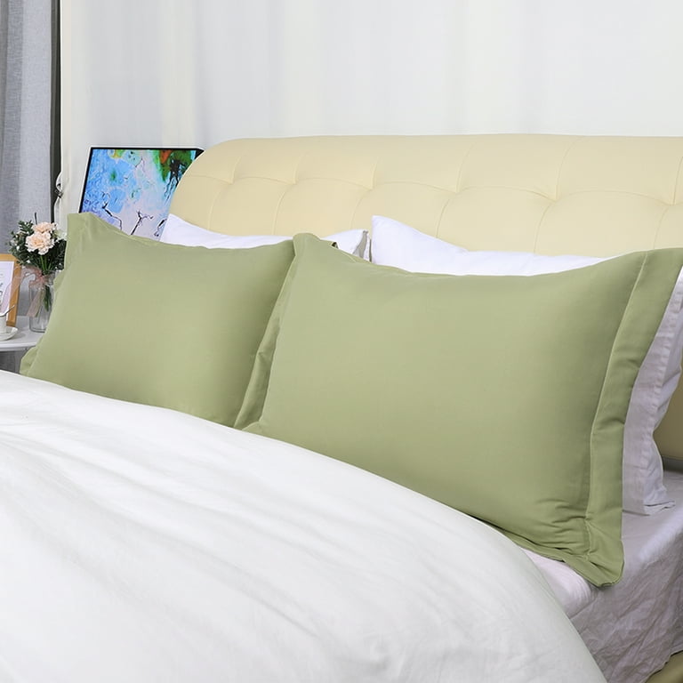 Sage pillow shop shams