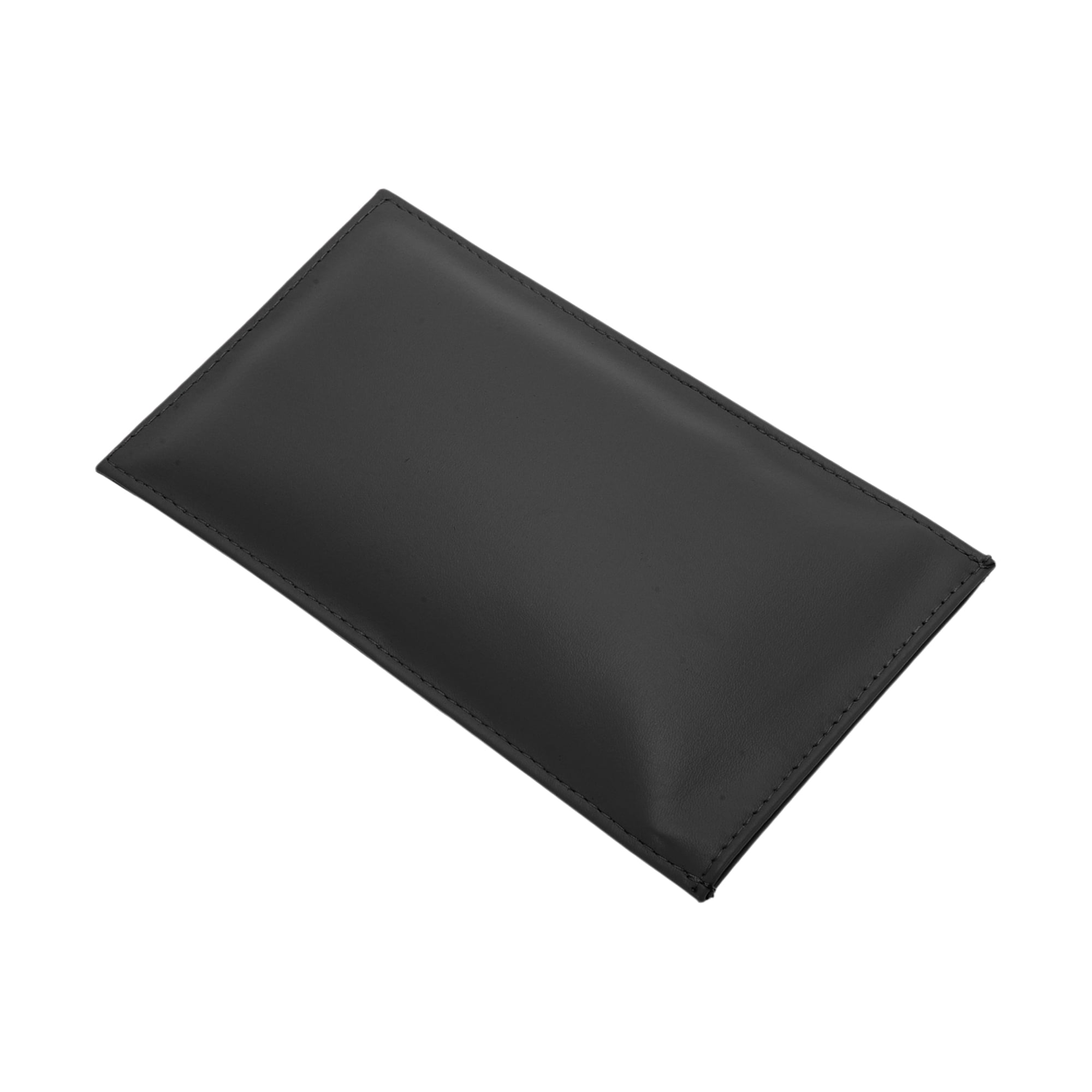 Unique Bargains Solid Eyeglasses Bag Portable Eyeglasses Storage 1 Pc Black
