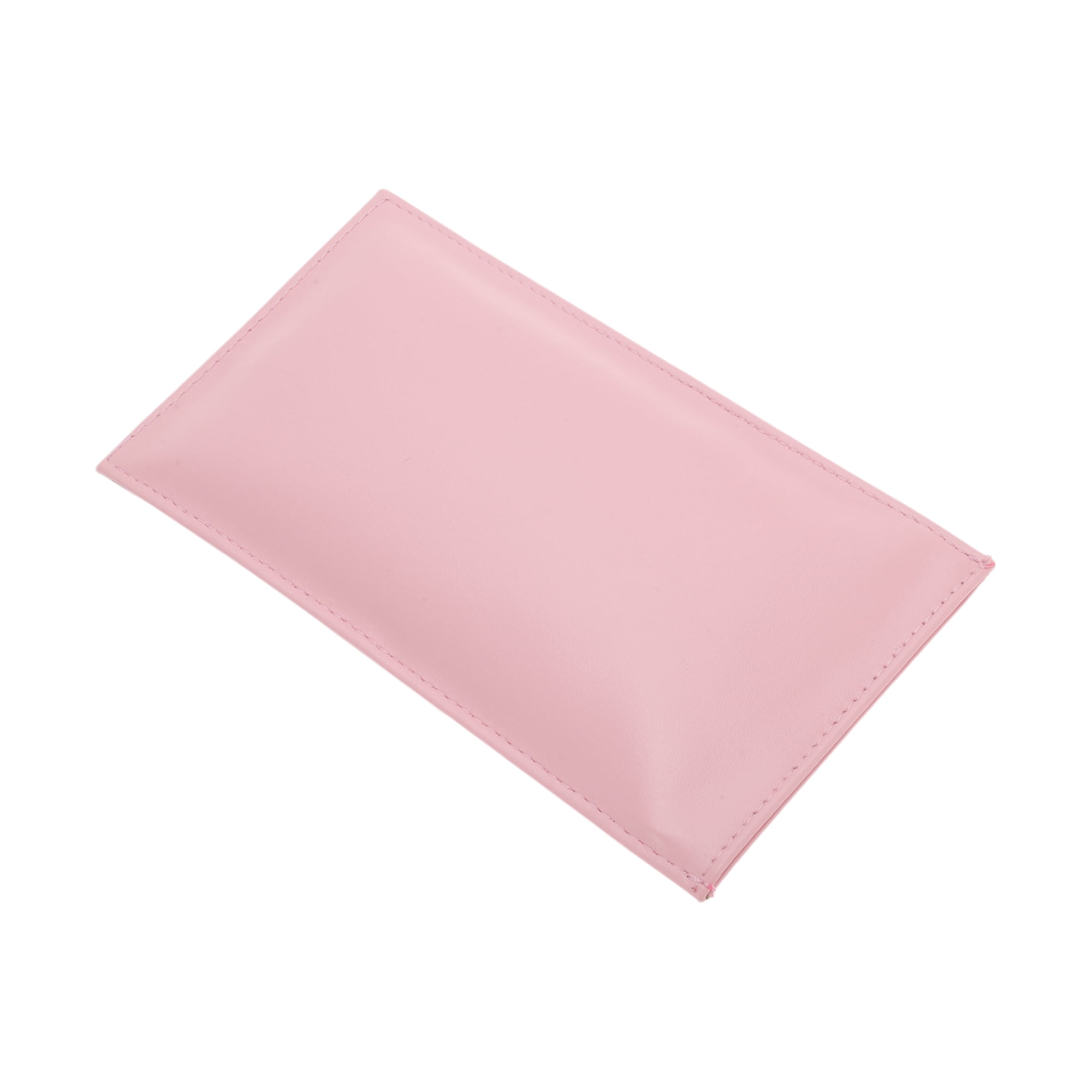 Unique Bargains Solid Eyeglasses Bag Portable Eyeglasses Storage 1 Pc Pink